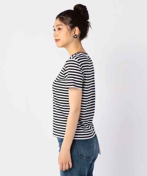 「NOLLEY'S」 半袖Tシャツ 36 チャコールグレー レディース_画像4