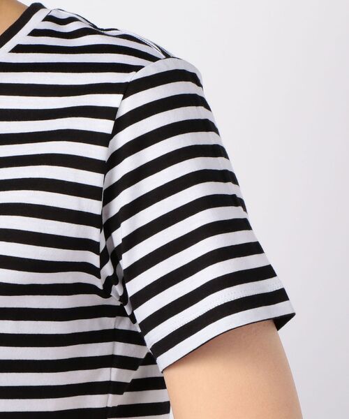 「NOLLEY'S」 半袖Tシャツ 36 チャコールグレー レディース_画像8