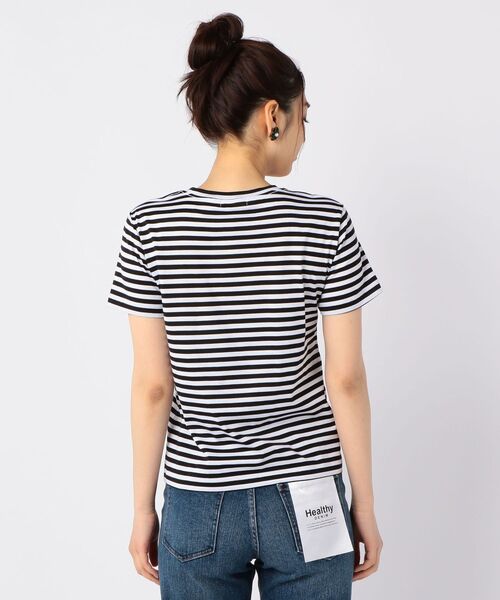 「NOLLEY'S」 半袖Tシャツ 36 チャコールグレー レディース_画像9