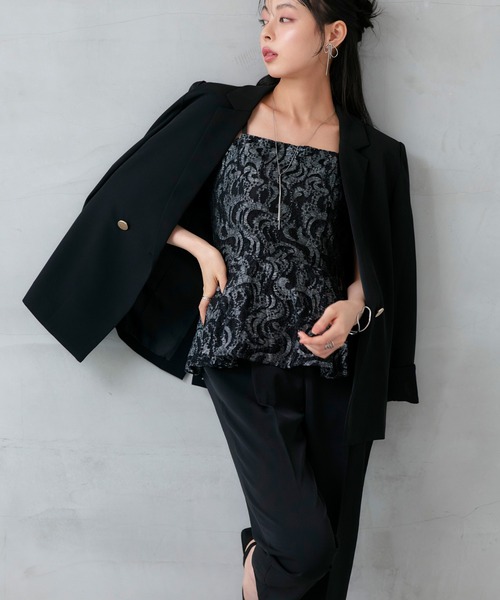 RUIRUE BOUTIQUE（ルイルエブティック） セットアップ L ブラック