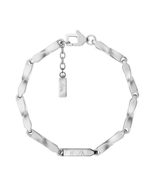 Emporio Armani ブレスレット シルバーカラー EMPORIO ARMANI ブレスレット エンポリオ・アルマーニ アクセサリー