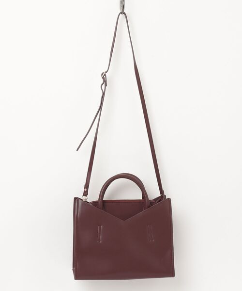 「HASHIBAMI」 2WAYバッグ FREE ボルドー レディース_画像2