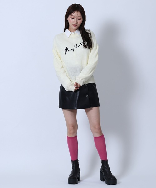 MARY QUANT（マリークヮント） ハイソックス 靴下 マリークワント