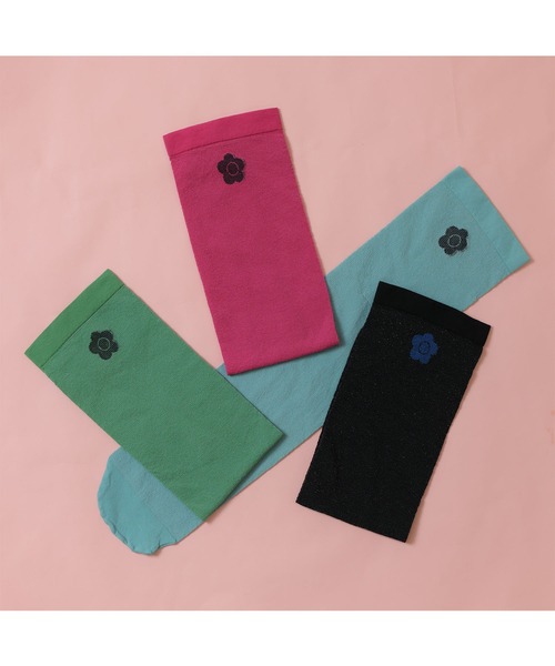 MARY QUANT（マリークヮント） ハイソックス 靴下 マリークワント