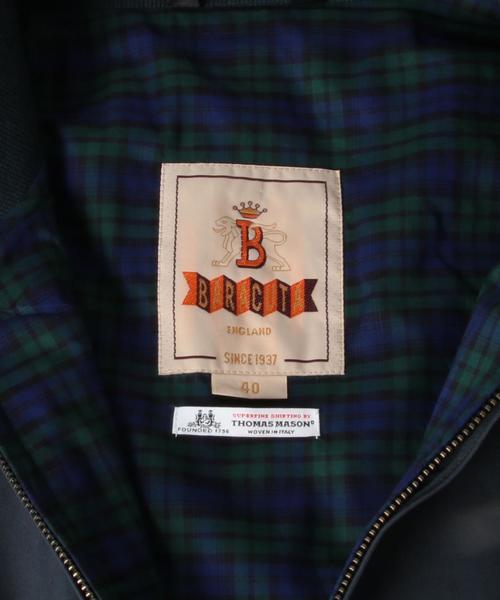 ジャケット ブルゾン BARACUTA（バラクータ）: SHIPS(シップス) 別注 フィンクスコットン G-40 BARACUTA バラクータ SHIPS シップス 別注 フィンクスコットン 綿100%，