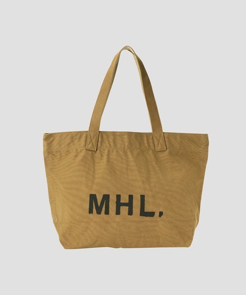 MHL. トートバッグ バッグ HEAVY COTTON CANVAS : ZOZOTOWN