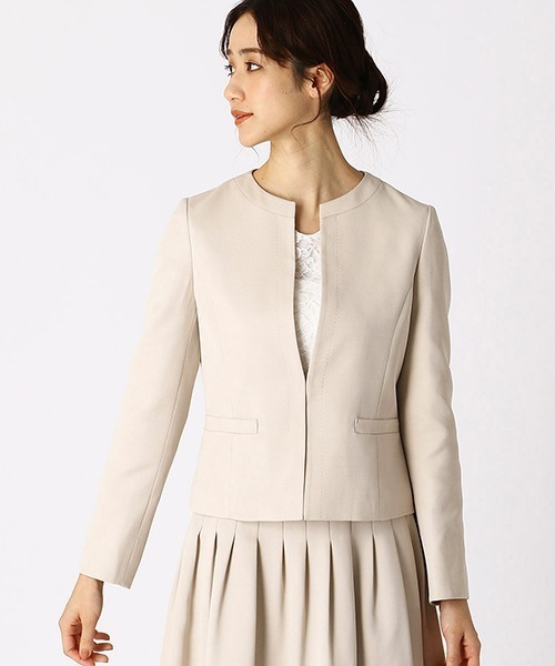 コンビニ受取対応商品 スーツ ジャケット セットアップ対応 ノーカラージャケット 人気ショップが最安値挑戦 Studiostodulky Cz