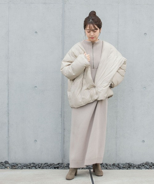 お得豊富な ワンピース Zip Knit One Piece Zozotown Paypayモール店 通販 Paypayモール 高評価定番 Hualing Ge