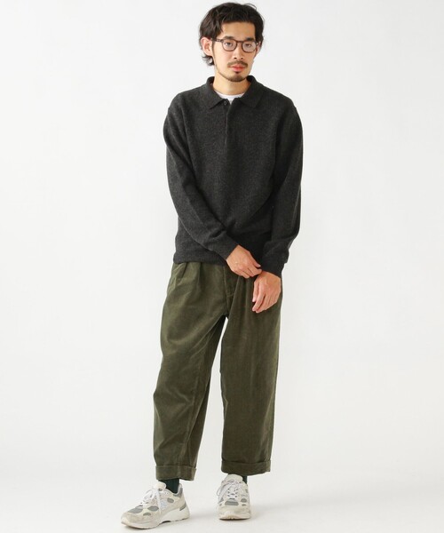 BEAMS+（ビームスプラス） ポロシャツ BEAMS PLUS / 9ゲージ ニット