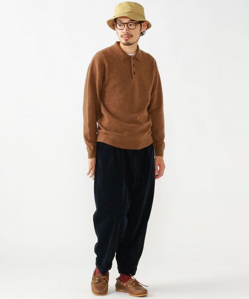 BEAMS+（ビームスプラス） ポロシャツ BEAMS PLUS / 9ゲージ ニット