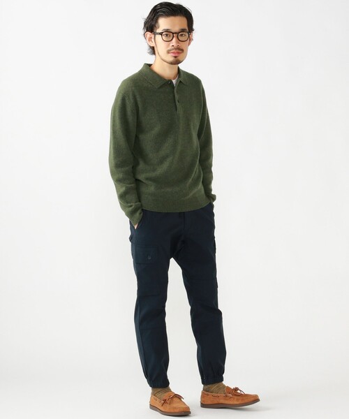 ビームスプラス ニット長袖ポロシャツ 3色セット Knit ポロシャツ BEAMS+（ビームスプラス） 3色セット ニット長袖