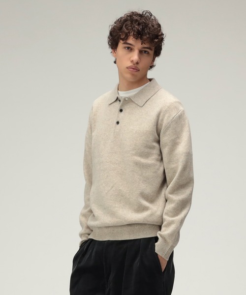 BEAMS+（ビームスプラス） ポロシャツ BEAMS PLUS / 9ゲージ ニット