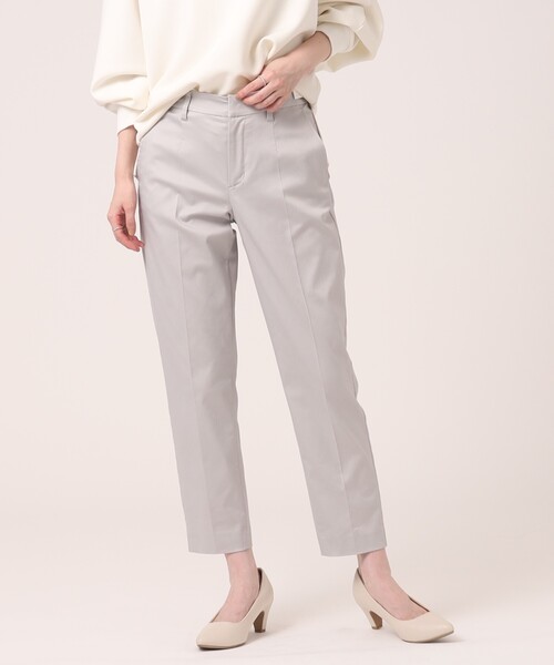 SHOO・LA・RUE パンツ 「SS-3L/美脚シルエット」通勤にもマッチ