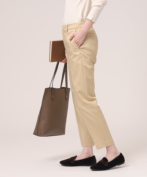 SHOO・LA・RUE パンツ 「SS-3L/美脚シルエット」通勤にもマッチ