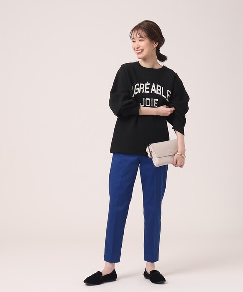 SHOO・LA・RUE パンツ 「SS-3L/美脚シルエット」通勤にもマッチ