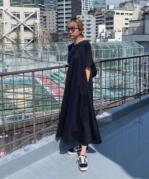feepur（フェピュール） ワンピース 半袖 「TALLサイズあり」ハーフ
