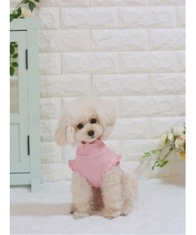 TONE（トネ） 犬 服 「poteco」「再入荷」「大人気」フリルリブタンク