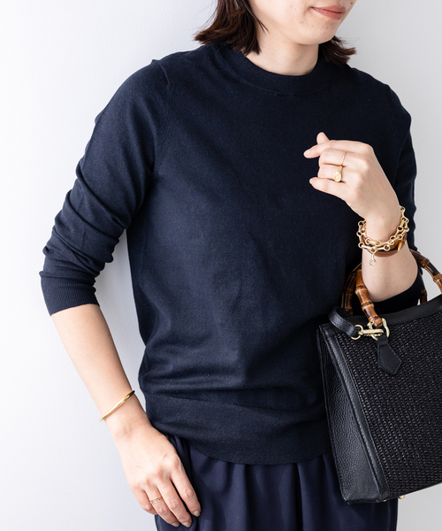 Deuxieme Classe ニット *BRONZER RICH クルーネック : ZOZOTOWN
