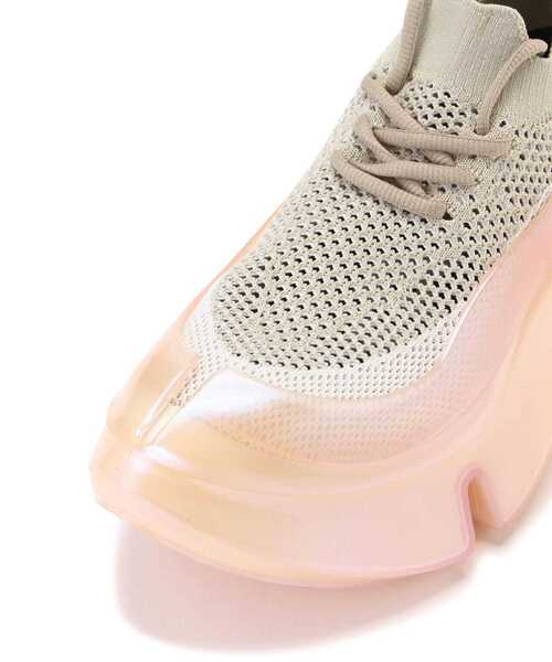 grounds グラウンズ ORCA 厚底スニーカー 22cm grounds スニーカー / グラウンズ/ORCA NUDE レディース