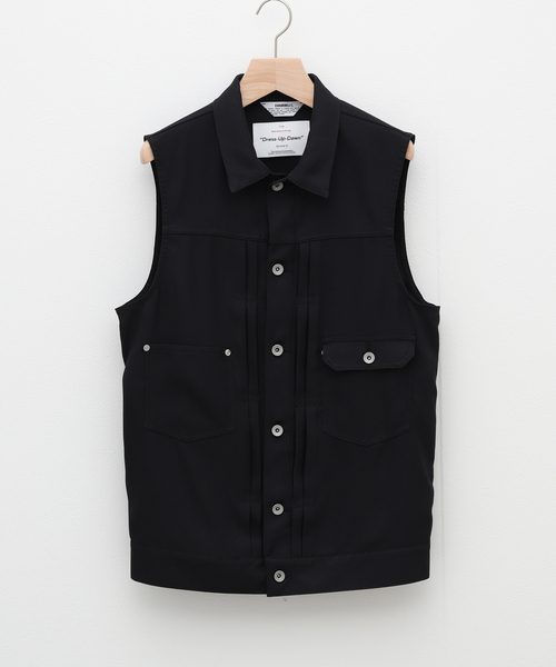 ダイリク　Regular Polyester Vest フォーワンセブン エディフィス 417 EDIFICE 【DAIRIKU