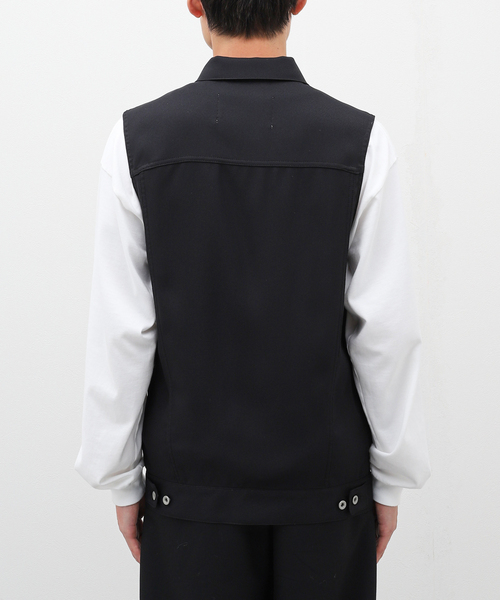 アウター メンズ 「DAIRIKU / ダイリク」Polyester Vest｜zozo｜22