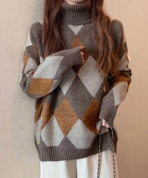 miniministore（ミニミニストア） ニット セーター タートルネック
