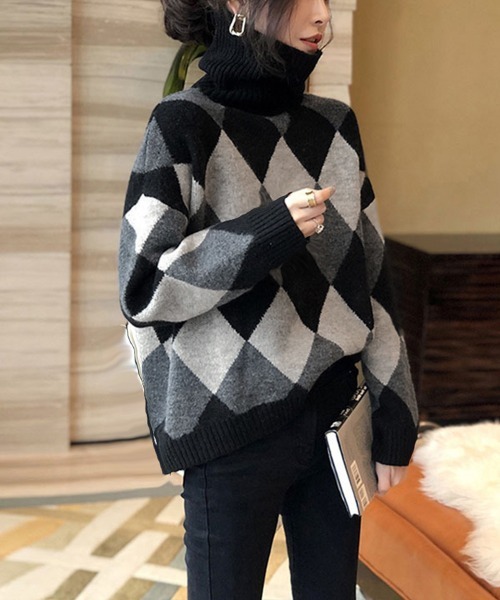 miniministore（ミニミニストア） ニット セーター タートルネック
