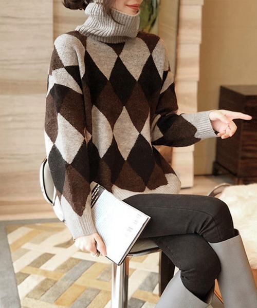 miniministore（ミニミニストア） ニット セーター タートルネック