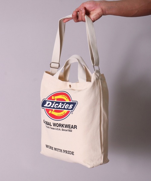 dankes様依頼用WORK TROUSERS Dickies とトートバックL 楽天市場】DICKIES ディッキーズ DK LOGO TC CANVAS 2WAY SHOULDER BAG