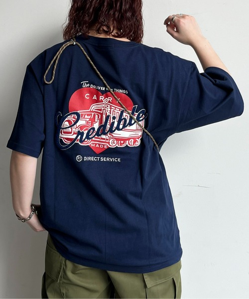 MEDM Tシャツ 綿 刺繍 ロゴ カジュアル オリジナル 夏 男女兼用 CPCM tシャツ アソート刺繍T メンズ レディース : ZOZOTOWN