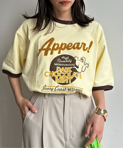 MEDM 3色 Tシャツ 綿 刺繍 袖ロゴ カジュアル 大人気 男女兼用 CPCM tシャツ アソート刺繍T メンズ レディース : ZOZOTOWN
