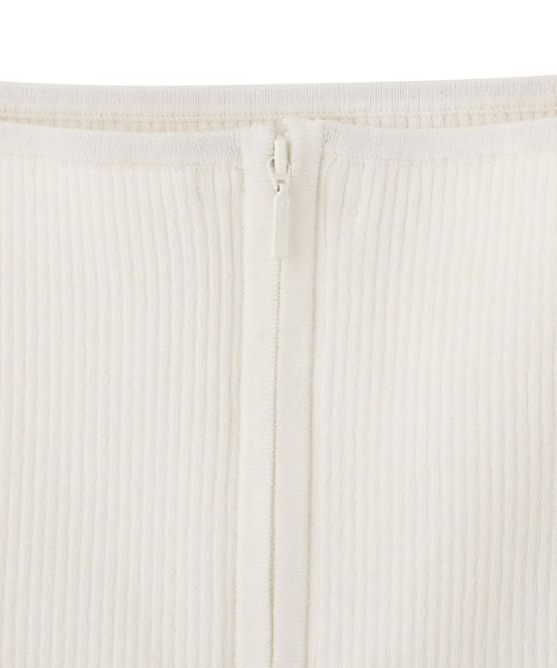 【新品】エトレトウキョウ フロントファスナー2wayベアニットワンピ　スカート ETRE TOKYO フロントファスナー2wayベアニットワンピース スカート