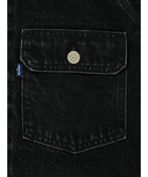 Levi's ブラック　デニムジャケット M相当 ユーロ リーバイス Euro Levi's 90's 70503 02 先染め ブラック