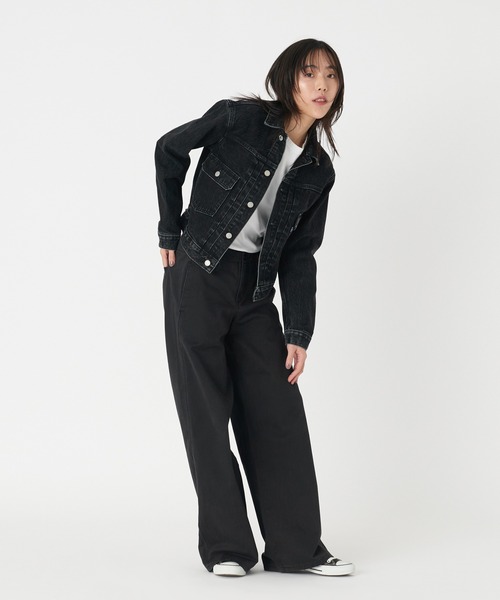 極限定 DIESEL コーティング トラッカージャケット Gジャン 希少 黒 Levi's デニムジャケット gジャン Levi's/リーバイス TYPE II