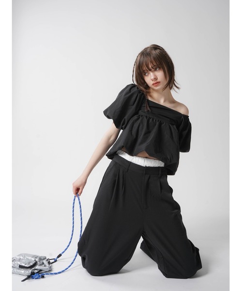 新品未開封★2025SS受注販売PUFF SHORT SLEEVE BLOUSE ブラウス シャツ PUFF SLEEVE SHORT BLOUSE レディース : ZOZOTOWN