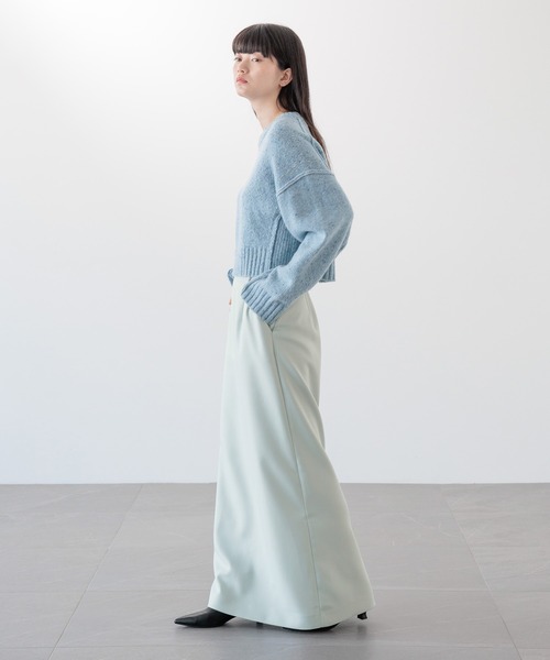 ニット セーター MIXネップクロップドプルオーバー 148850