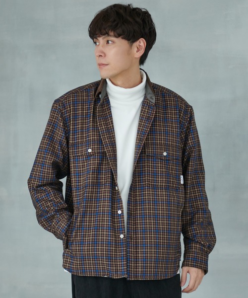 Arnold Palmer（アーノルドパーマー） シャツ 衿コール モールチェック