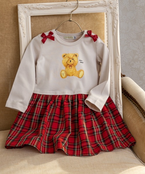 panpantutu（パンパンチュチュ） ワンピース テディベア＆トイプードル