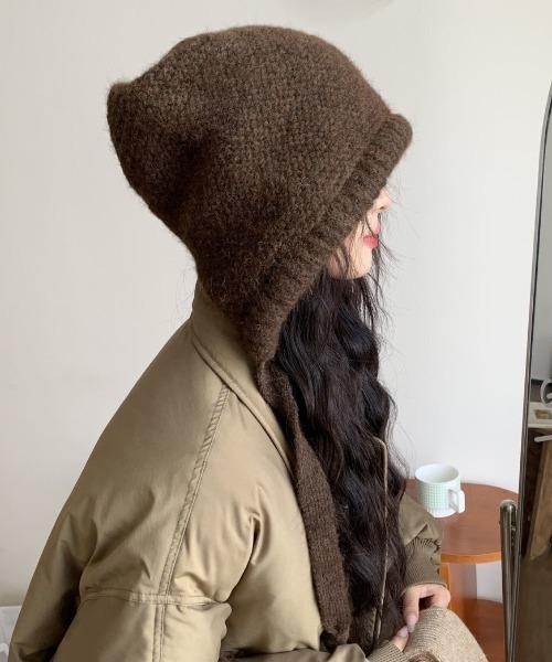 LADY LIKE（レディライク） ニット帽 ニットキャップ 手編み風