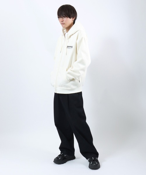 THRASHER（スラッシャー） パーカー ブランドロゴワンポイント刺繍