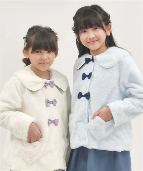 axes femme（アクシーズ ファム） ダッフルコート コート 連リボン襟