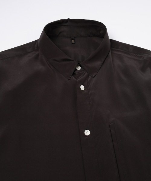 RYU シャツ silk over shirt メンズ レディース : ZOZOTOWN Yahoo!店