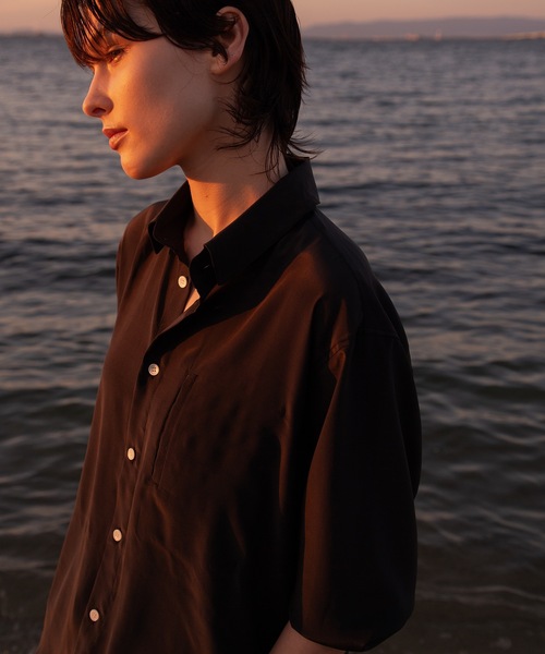 RYU シャツ silk over shirt メンズ レディース : ZOZOTOWN Yahoo!店