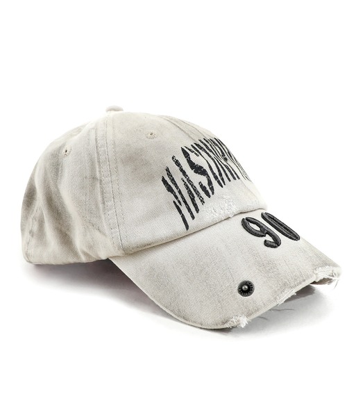 MASONPRINCE キャップ 帽子 ダメージ＆汚れ加工 ベースボール