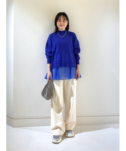 allureville（アルアバイル） パンツ 裏起毛マリンパンツ レディース