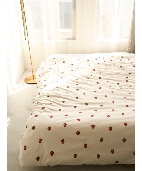 gelato pique Sleep ベッド 寝具 「Sleep」ストロベリー柄掛けカバー