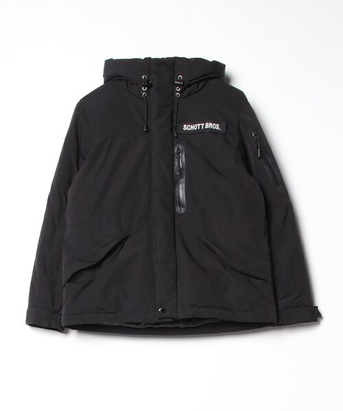 Schott N.Y.C（ショット） 「schott」 ダウンジャケット FREE ブラック