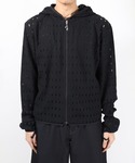 パーカー 裏起毛 HOLE ZIP HOODI...の詳細画像2