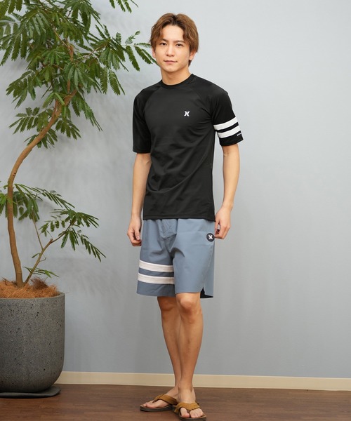 hurley サイズXS ハーレー ラッシュガード 水着 Hurley（ハーレー） ラッシュガード 水着 ラッシュガード 半袖 Tシャツ