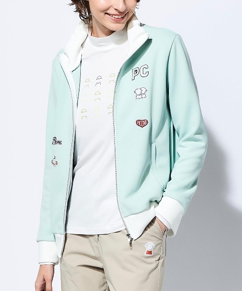 PICONE ピッコーネ 淡いブルー 撥水ジャケット 防水コート Ⅱ Picone